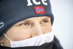 08.01.2022, xkvx, Biathlon IBU World Cup Oberhof, Single Mixed Relay, v.l. Vetle Sjaastad Christiansen (Norway) schaut / looks on