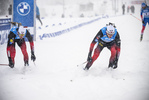 09.01.2022, xkvx, Biathlon IBU World Cup Oberhof, Pursuit Men, v.l. Tarjei Boe (Norway) im Ziel / in the finish