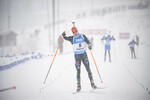 09.01.2022, xkvx, Biathlon IBU World Cup Oberhof, Pursuit Men, v.l. Roman Rees (Germany) im Ziel / in the finish