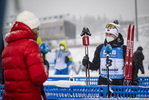09.01.2022, xkvx, Biathlon IBU World Cup Oberhof, Pursuit Men, v.l. Sturla Holm Laegreid (Norway) schaut / looks on