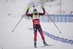 09.01.2022, xkvx, Biathlon IBU World Cup Oberhof, Pursuit Women, v.l. Marte Olsbu Roeiseland (Norway) gewinnt die Goldmedaille / wins the gold medal