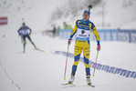 09.01.2022, xkvx, Biathlon IBU World Cup Oberhof, Pursuit Women, v.l. Hanna Oeberg (Sweden) im Ziel / in the finish