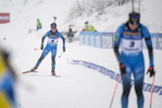 09.01.2022, xkvx, Biathlon IBU World Cup Oberhof, Pursuit Women, v.l. Anais Chevalier-Bouchet (France) im Ziel / in the finish