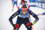 09.01.2022, xkvx, Biathlon IBU World Cup Oberhof, Pursuit Women, v.l. Vanessa Voigt (Germany) im Ziel / in the finish