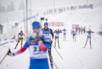 09.01.2022, xkvx, Biathlon IBU World Cup Oberhof, Pursuit Women, v.l. Vanessa Hinz (Germany) im Ziel / in the finish