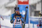 09.01.2022, xkvx, Biathlon IBU World Cup Oberhof, Pursuit Women, v.l. Justine Braisaz-Bouchet (France) im Ziel / in the finish