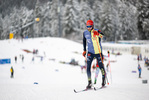11.01.2022, xkvx, Biathlon IBU World Cup Ruhpolding, Training Women and Men, v.l. Benedikt Doll (Germany) in aktion / in action competes