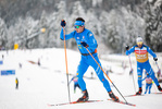 11.01.2022, xkvx, Biathlon IBU World Cup Ruhpolding, Training Women and Men, v.l. Tommaso Giacomel (Italy) in aktion / in action competes