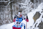 12.01.2022, xkvx, Biathlon IBU World Cup Ruhpolding, Sprint Women, v.l. Julia Schwaiger (Austria) in aktion / in action competes