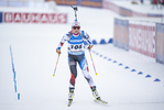 12.01.2022, xkvx, Biathlon IBU World Cup Ruhpolding, Sprint Women, v.l. Tereza Vobornikova (Czech Republic) im Ziel / in the finish