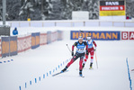 12.01.2022, xkvx, Biathlon IBU World Cup Ruhpolding, Sprint Women, v.l. Juni Arnekleiv (Norway) im Ziel / in the finish