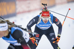 12.01.2022, xkvx, Biathlon IBU World Cup Ruhpolding, Sprint Women, v.l. Hanna Kebinger (Germany) im Ziel / in the finish