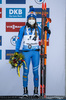 12.01.2022, xkvx, Biathlon IBU World Cup Ruhpolding, Sprint Women, v.l. Dorothea Wierer (Italy) bei der Siegerehrung / at the medal ceremony
