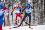 13.01.2022, xkvx, Biathlon IBU World Cup Ruhpolding, Sprint Men, v.l. David Zobel (Germany) in aktion / in action competes