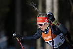 13.01.2022, xsoex, Biathlon IBU Junior Cup Pokljuka, Sprint Women, v.l. Hanna-Michele Hermann (Germany) in aktion / in action competes