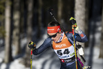 13.01.2022, xsoex, Biathlon IBU Junior Cup Pokljuka, Sprint Women, v.l. Sabrina Braun (Germany) in aktion / in action competes