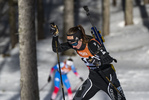 13.01.2022, xsoex, Biathlon IBU Junior Cup Pokljuka, Sprint Women, v.l. Alessia Nager (Switzerland) in aktion / in action competes