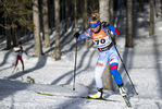 13.01.2022, xsoex, Biathlon IBU Junior Cup Pokljuka, Sprint Women, v.l. Veronika Holmikova (Slovakia) in aktion / in action competes