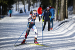 13.01.2022, xsoex, Biathlon IBU Junior Cup Pokljuka, Sprint Women, v.l. Veronika Novotna (Czech Republic) in aktion / in action competes
