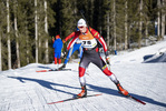 13.01.2022, xsoex, Biathlon IBU Junior Cup Pokljuka, Sprint Men, v.l. Pascal Lienbacher (Austria) in aktion / in action competes