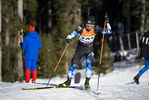 13.01.2022, xsoex, Biathlon IBU Junior Cup Pokljuka, Sprint Men, v.l. Ivar Vsivtsev (Estonia) in aktion / in action competes