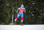 14.01.2022, xkvx, Biathlon IBU World Cup Ruhpolding, Relay Women, v.l. Kristina Reztsova (Russia) in aktion / in action competes