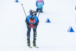 15.01.2022, xkvx, Biathlon IBU World Cup Ruhpolding, Relay Men, v.l. Philipp Nawrath (Germany) in aktion / in action competes