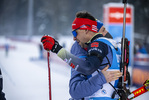 15.01.2022, xkvx, Biathlon IBU World Cup Ruhpolding, Relay Men, v.l. Philipp Nawrath (Germany), Erik Lesser (Germany) im Ziel / in the finish