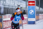 15.01.2022, xkvx, Biathlon IBU World Cup Ruhpolding, Relay Men, v.l. Erlend Bjoentegaard (Norway) im Ziel / in the finish