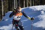 15.01.2022, xsoex, Biathlon IBU Junior Cup Pokljuka, Sprint Men, v.l. Hans Koellner (Germany) in aktion / in action competes
