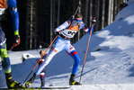 15.01.2022, xsoex, Biathlon IBU Junior Cup Pokljuka, Sprint Men, v.l. Jakub Borgula (Slovakia) in aktion / in action competes