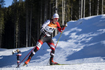 15.01.2022, xsoex, Biathlon IBU Junior Cup Pokljuka, Sprint Men, v.l. Pascal Lienbacher (Austria) in aktion / in action competes
