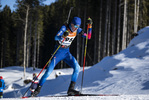 15.01.2022, xsoex, Biathlon IBU Junior Cup Pokljuka, Sprint Men, v.l. Silvano Demarmels (Switzerland) in aktion / in action competes