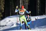 15.01.2022, xsoex, Biathlon IBU Junior Cup Pokljuka, Sprint Men, v.l. Tadej Repnik (Slovenia) in aktion / in action competes
