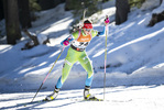 15.01.2022, xsoex, Biathlon IBU Junior Cup Pokljuka, Sprint Women, v.l. Nina Pogacnik (Slovenia) in aktion / in action competes