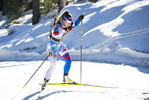 15.01.2022, xsoex, Biathlon IBU Junior Cup Pokljuka, Sprint Women, v.l. Barbara Skacanova (Slovakia) in aktion / in action competes