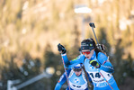 16.01.2022, xkvx, Biathlon IBU World Cup Ruhpolding, Pursuit Women, v.l. Anais Chevalier-Bouchet (France) in aktion / in action competes