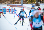 16.01.2022, xkvx, Biathlon IBU World Cup Ruhpolding, Pursuit Women, v.l. Vanessa Voigt (Germany) im Ziel / in the finish