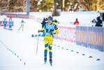 16.01.2022, xkvx, Biathlon IBU World Cup Ruhpolding, Pursuit Women, v.l. Elvira Oeberg (Sweden) im Ziel / in the finish