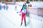 16.01.2022, xkvx, Biathlon IBU World Cup Ruhpolding, Pursuit Women, v.l. Lisa Theresa Hauser (Austria) im Ziel / in the finish