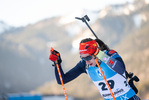 16.01.2022, xkvx, Biathlon IBU World Cup Ruhpolding, Pursuit Women, v.l. Vanessa Voigt (Germany) in aktion / in action competes