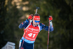 16.01.2022, xkvx, Biathlon IBU World Cup Ruhpolding, Pursuit Men, v.l. Philipp Nawrath (Germany) in aktion / in action competes