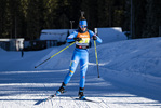 16.01.2022, xsoex, Biathlon IBU Junior Cup Pokljuka, Single Mixed Relay, v.l. Sara Scattolo (Italy) in aktion / in action competes