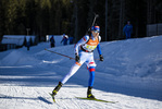 16.01.2022, xsoex, Biathlon IBU Junior Cup Pokljuka, Single Mixed Relay, v.l. Zuzana Remenova (Slovakia) in aktion / in action competes