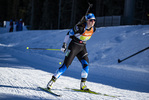 16.01.2022, xsoex, Biathlon IBU Junior Cup Pokljuka, Single Mixed Relay, v.l. Lisbeth Liiv (Estonia) in aktion / in action competes