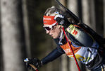 16.01.2022, xsoex, Biathlon IBU Junior Cup Pokljuka, Mixed Relay, v.l. Hanna-Michele Hermann (Germany) in aktion / in action competes
