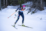 16.01.2022, xsoex, Biathlon IBU Junior Cup Pokljuka, Mixed Relay, v.l. Luise Mueller (Germany) in aktion / in action competes