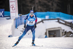 20.01.2022, xkvx, Biathlon IBU World Cup Anterselva, Individual Men, v.l. Jeremy Finello (Switzerland) in aktion / in action competes