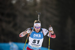 20.01.2022, xkvx, Biathlon IBU World Cup Anterselva, Individual Men, v.l. David Komatz (Austria) in aktion / in action competes