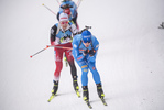 22.01.2022, xkvx, Biathlon IBU World Cup Anterselva, Mass Start Men, v.l. Lukas Hofer (Italy) in aktion / in action competes
